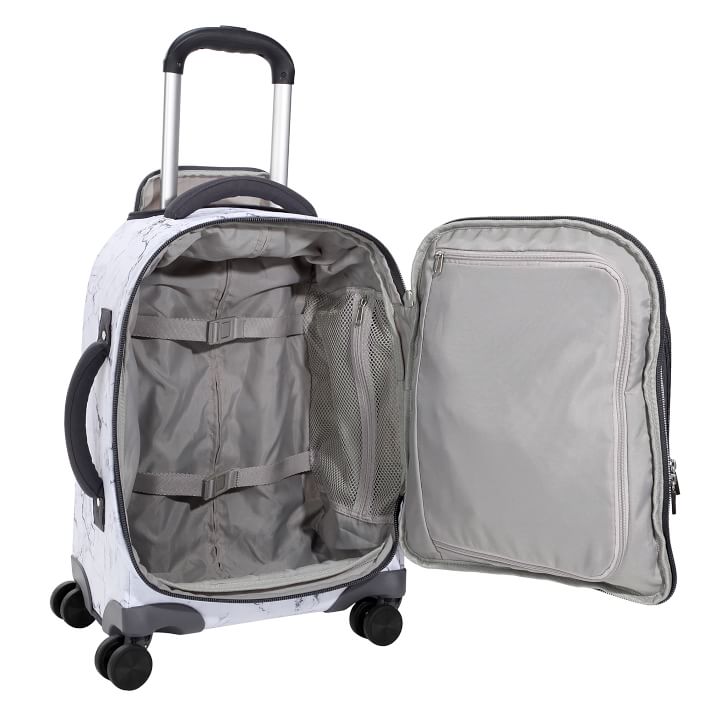 Open Box JetSet Quarry Recycled Carryon Luggage Pottery Barn Teen