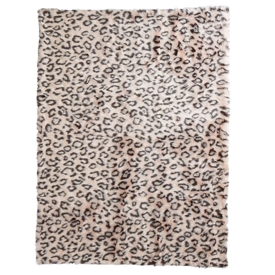 Emily & Meritt Leopard FauxFur Pillow & Throw Gift Set Pottery Barn Teen