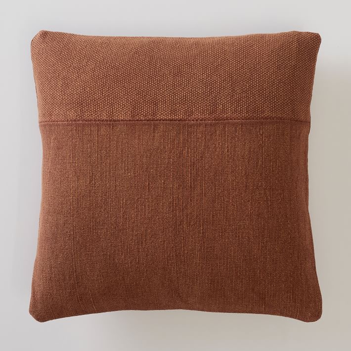 west elm x pbdorm Cotton Canvas Pillow Cover Pottery Barn Teen