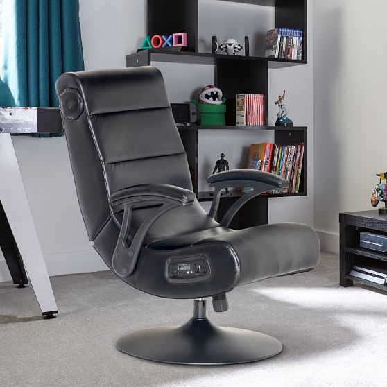 X Rocker Eclipse 2.1 Black Gaming Chair Pottery Barn Teen