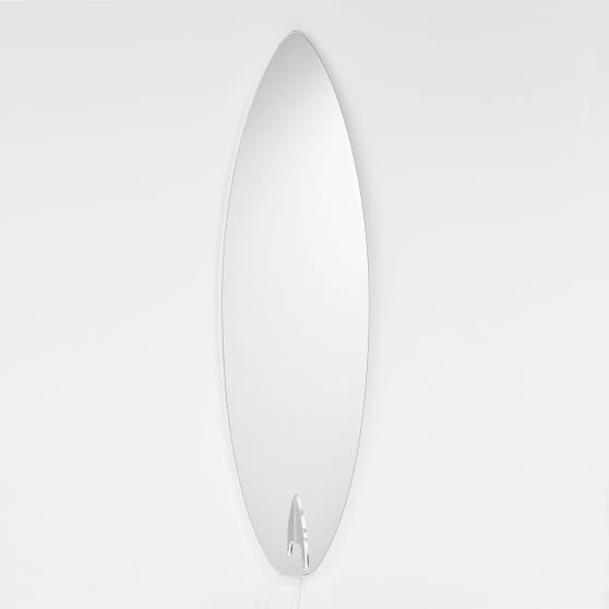 LED Surfboard Full Length Mirror Pottery Barn Teen