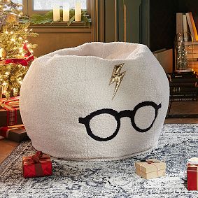 Harry Potter™ Lightning Bolt/Glasses Bean Bag Chair | Pottery Barn Teen