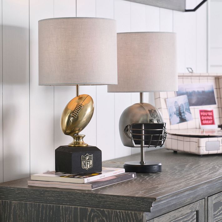 NFL Football Helmet Table Lamp