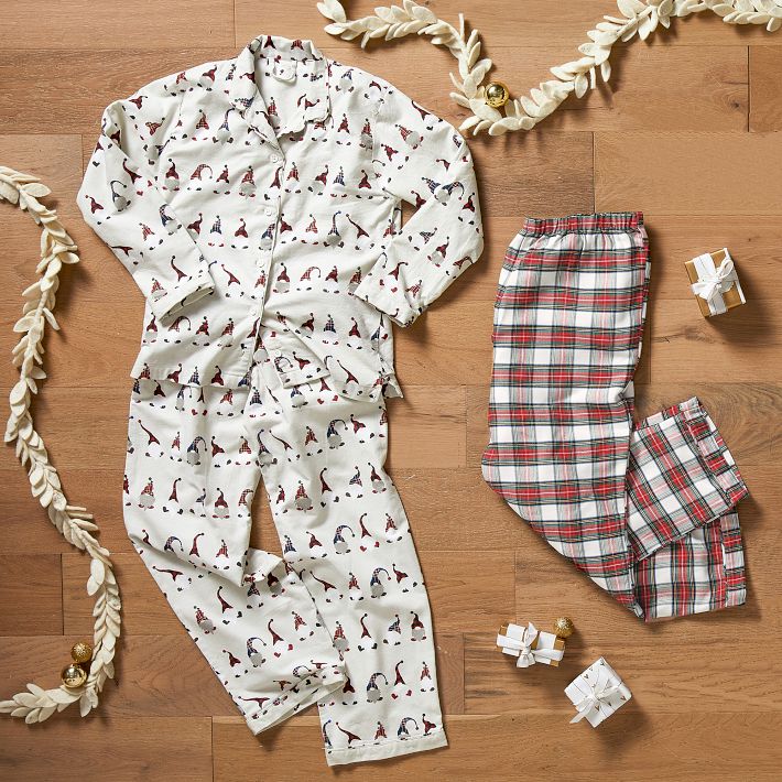 Gnome Flannel Pajamas Deals Vintage