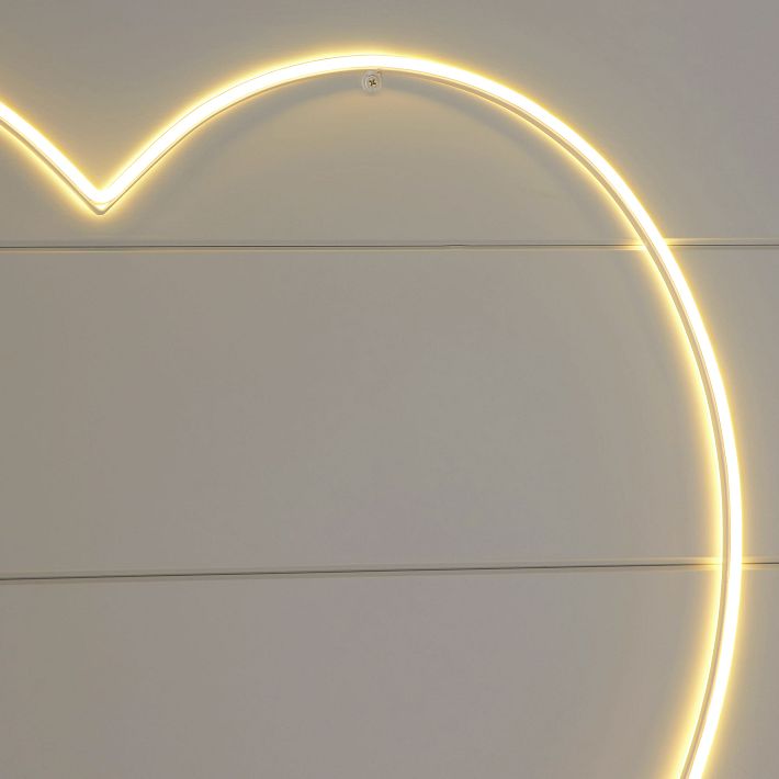 Lampada Led Effetto Neon HEART