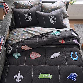 NFL Brights Quilt + Sham