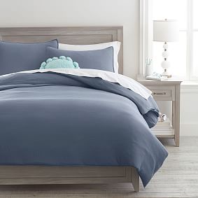 Organic Muslin Duvet Cover | Pottery Barn Teen