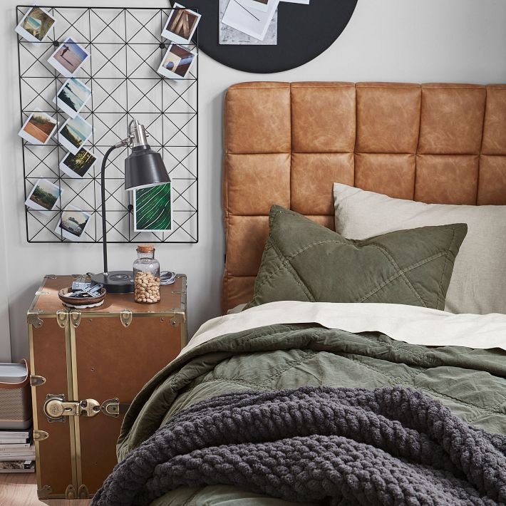 Housse De Couette Pottery Barn Teen – Washed Rapids, Taille Twin/twin XL, Marron, Neuve