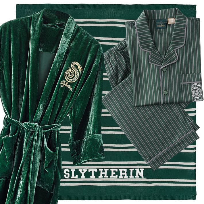 Pottery barn slytherin cheap pajamas