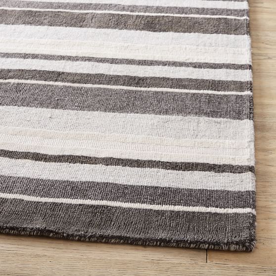 Jo Striped Performance Rug Pottery Barn Teen