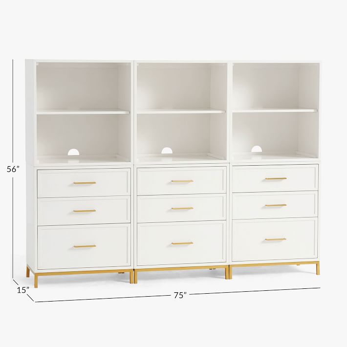 Blaire Smart™ Storage Vanity Desk