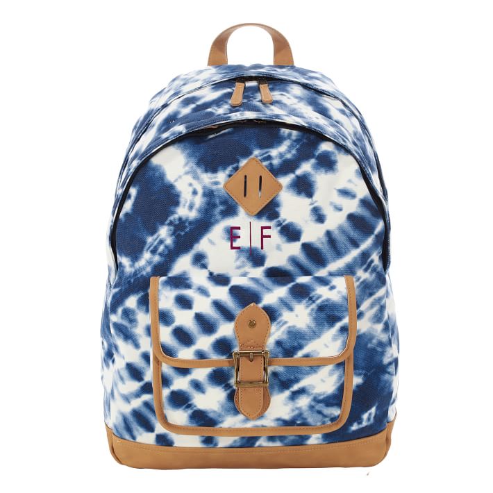 Northfield Navy Carmel TieDye Recycled Backpacks Pottery Barn Teen