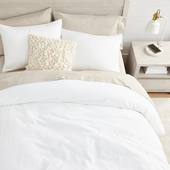 Linen Cotton Sheet Set Pottery Barn Teen