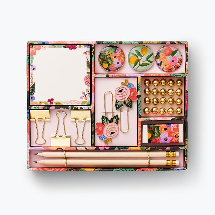 Rifle Paper Co Garden Party Tackle Box Stationery Set Pottery Barn Teen