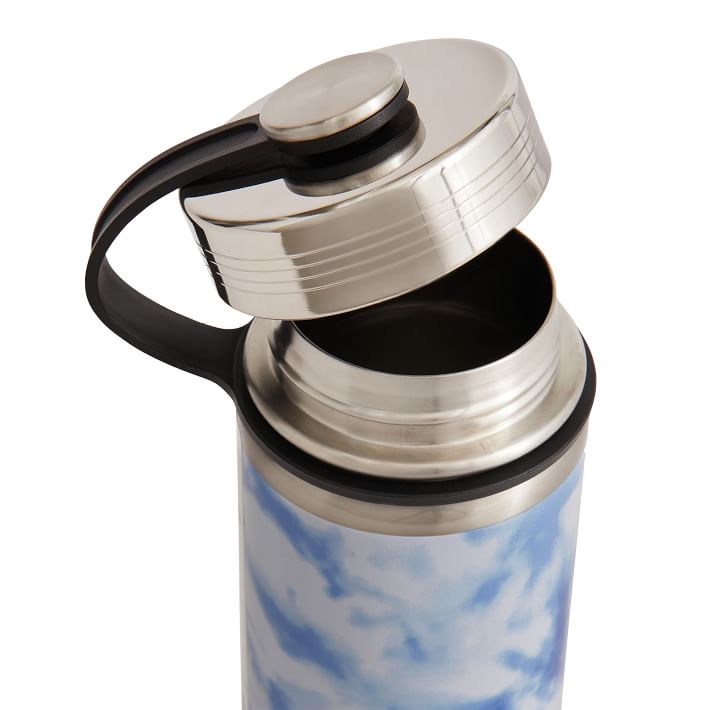 Slim Navy Pacific Tie-Dye Water Bottle