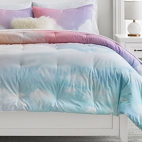 Girls clearance rainbow comforter