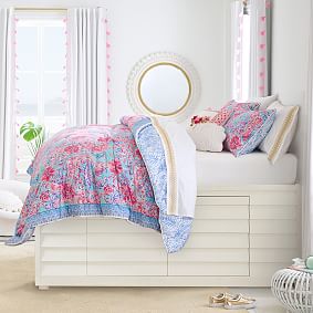 west elm x pbt Pippa Captain's Bed | Pottery Barn Teen