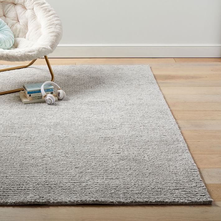 Oh Happy Home! Grid Grey Washable Cotton Area Rug Free Shipping - Rugs by  Roo