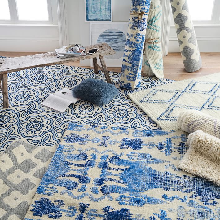 Greta Geo Rug Teen Rug Pottery Barn Teen