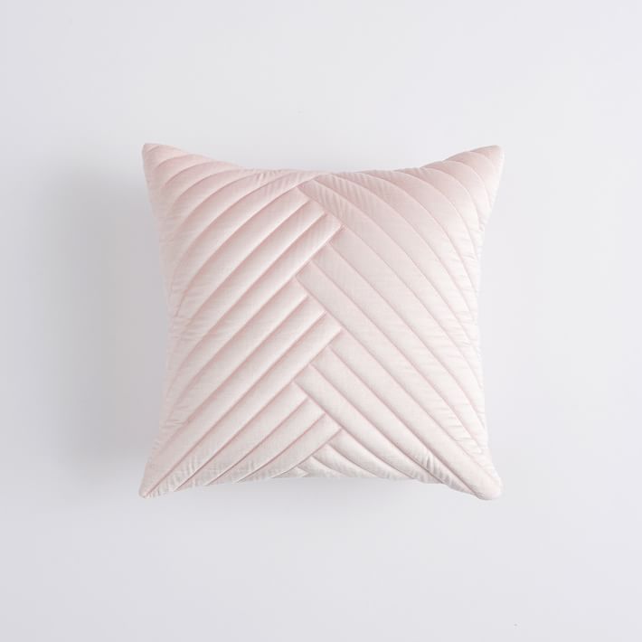 Velvet Channel Pillow Cover