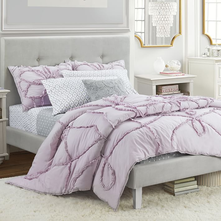 Essential Upholstered Complete Bed - Sale | Pottery Barn Teen
