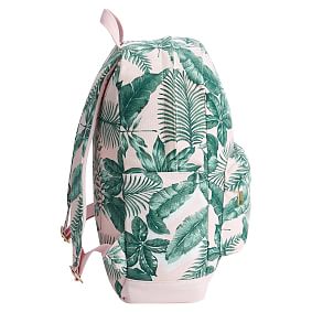 The Emily & Meritt Pink & Green Palms Teen Backpack | Pottery Barn Teen