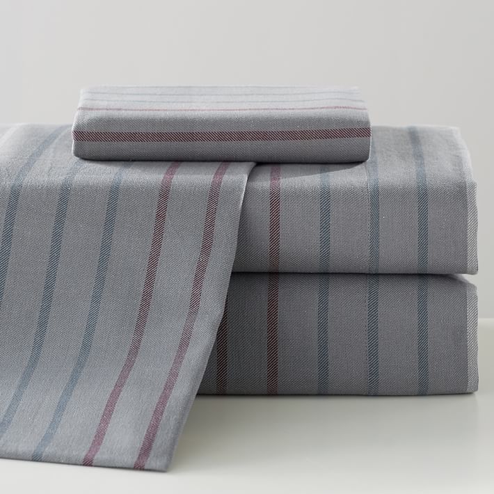 Homestead Stripe Flannel Sheet Set