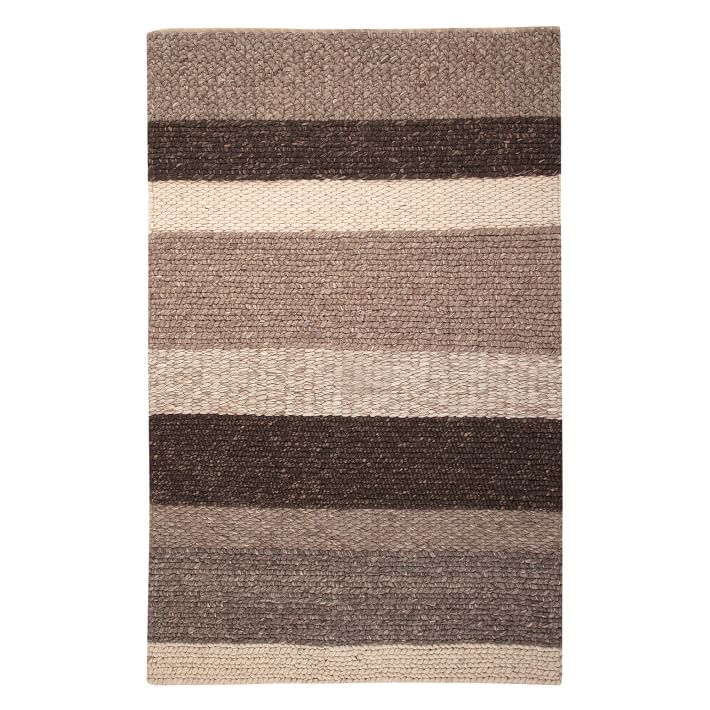 Auburn Stripe Wool Rug