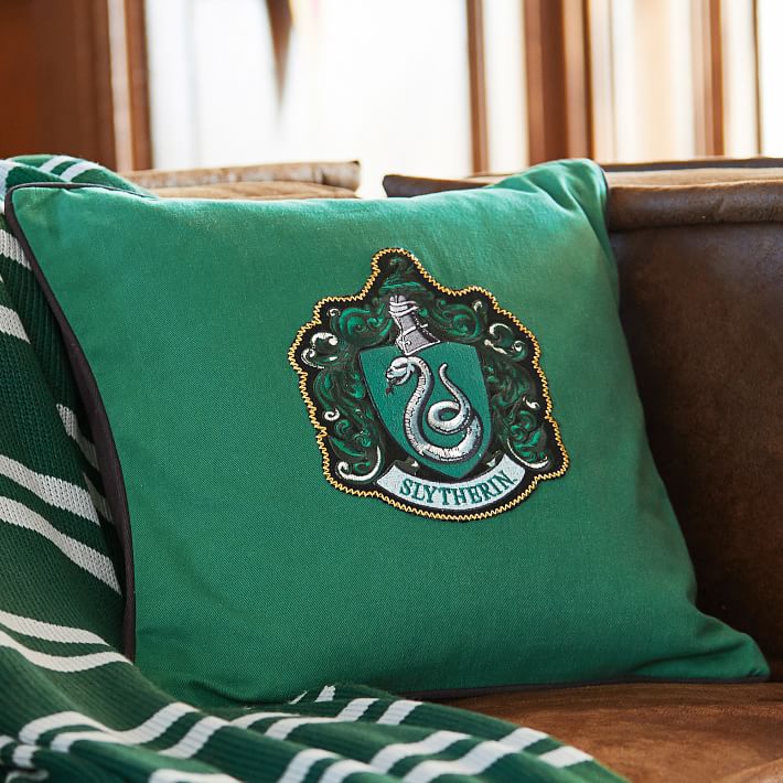 Harry Potter&#8482; House Patch Slytherin&#8482; Pillow Cover