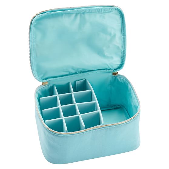 Sleepover Nail Polish Case - Light Blue - Sale | Pottery Barn Teen