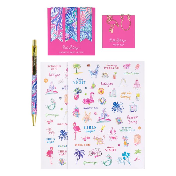 Lilly Pulitzer Agenda Bonus Pack Desk Accessories Pottery Barn Teen