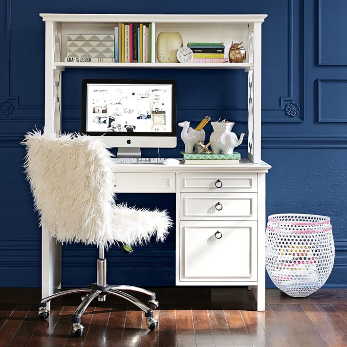 Elsie Simple Kids Desk & Hutch