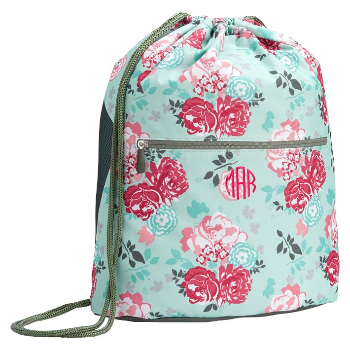 Gear-Up Pool Garden Party Floral Cinch Sack