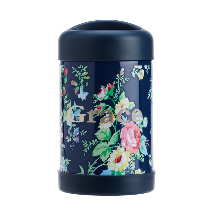 Navy Ditsy Floral 16 oz Hot/Cold Container