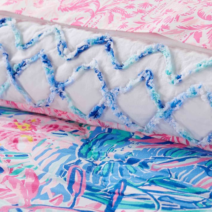 Lilly Pulitzer Party Patchwork Toddler Comforter