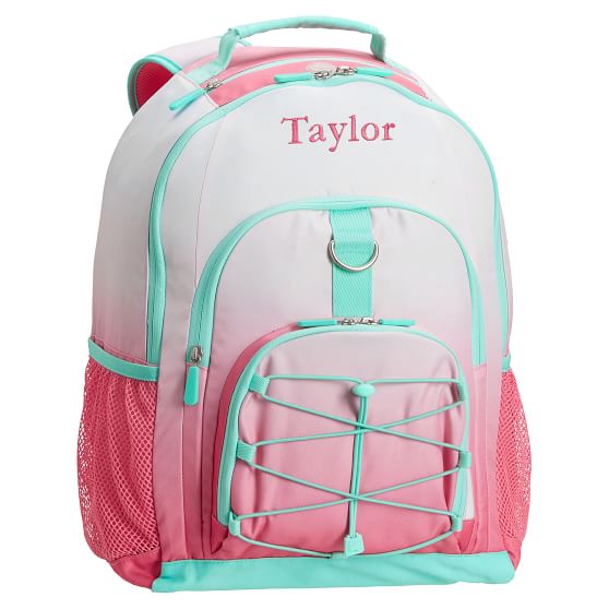 Coral Ombre Teen Backpack Pottery Barn Teen