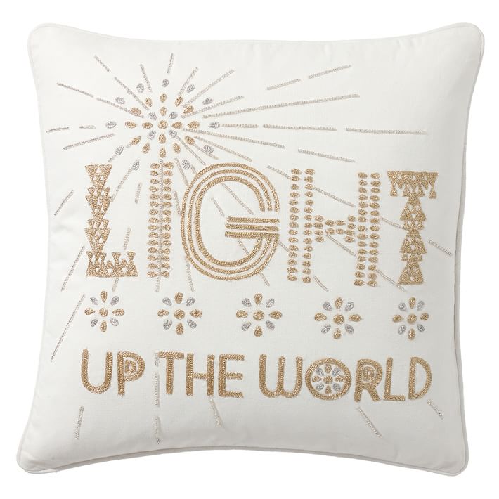 Empowerment Pillow, Light Up The World