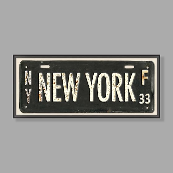 New York Framed Art, 33.25