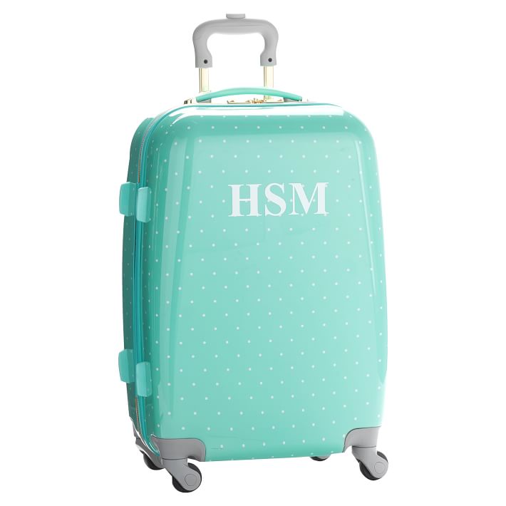 Hard-Sided Pool Pin Dot Carry-On Spinner