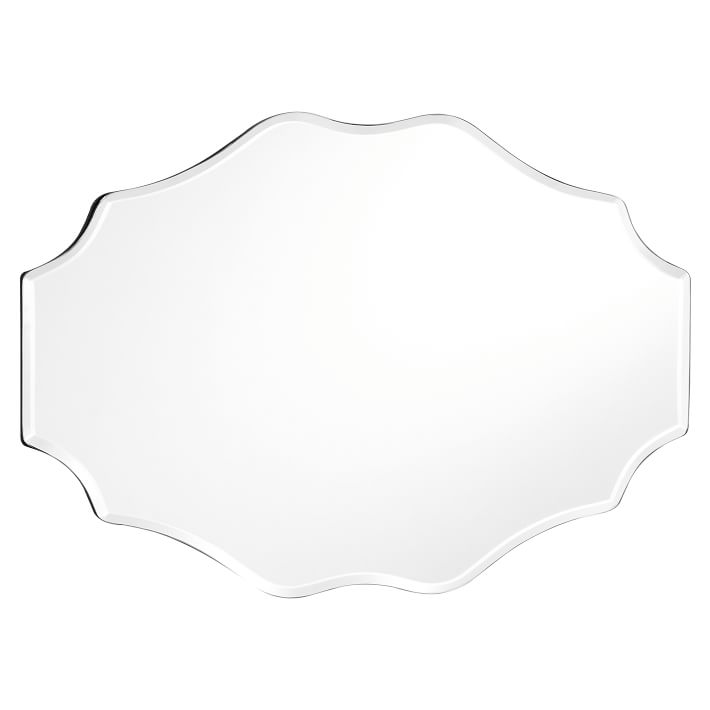 Frameless Mini Decorative Mirrors - Set of 3 | Pottery Barn Teen