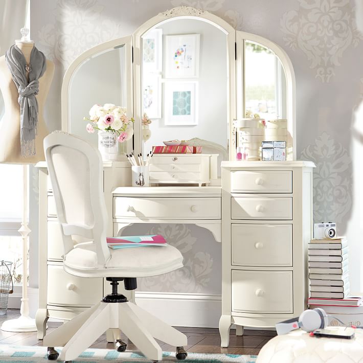 Lilac Vanity Desk