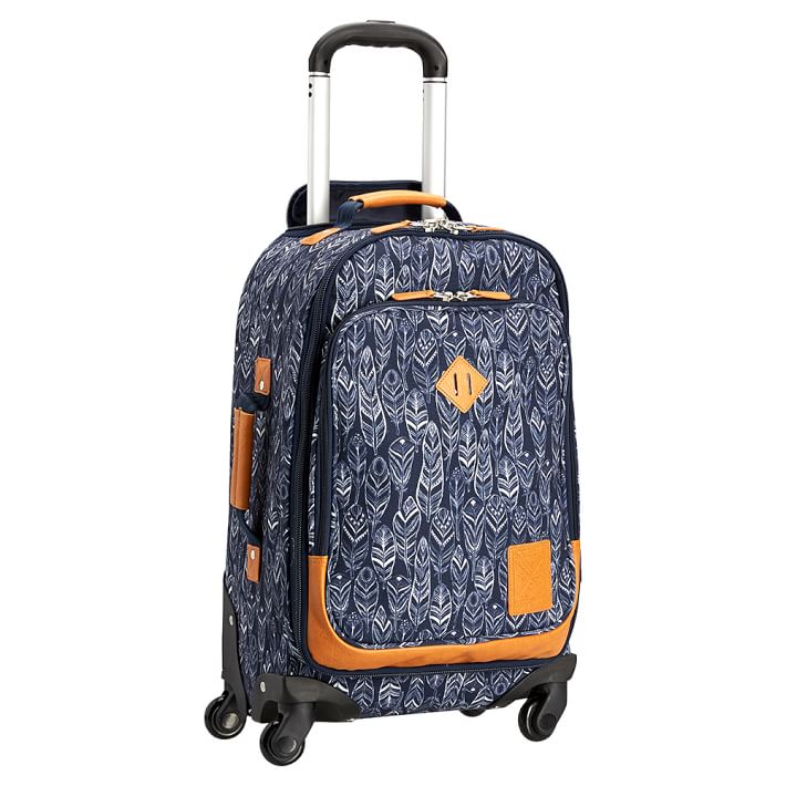 Northfield Navy Feather Carry-On Spinner