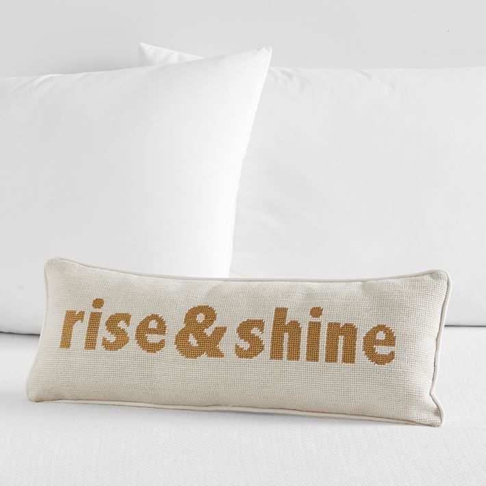 The Emily &amp; Meritt Rise And Shine Pillow
