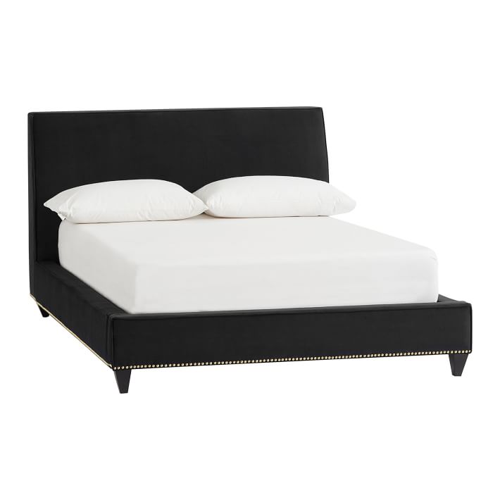 Emily & Meritt Riley Upholstered Bed | Teen Bed | Pottery Barn Teen