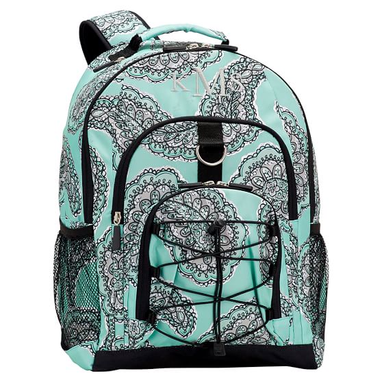 Pretty Paisley Teen Backpack Pottery Barn Teen   Gear Up Pretty Paisley Backpack C 