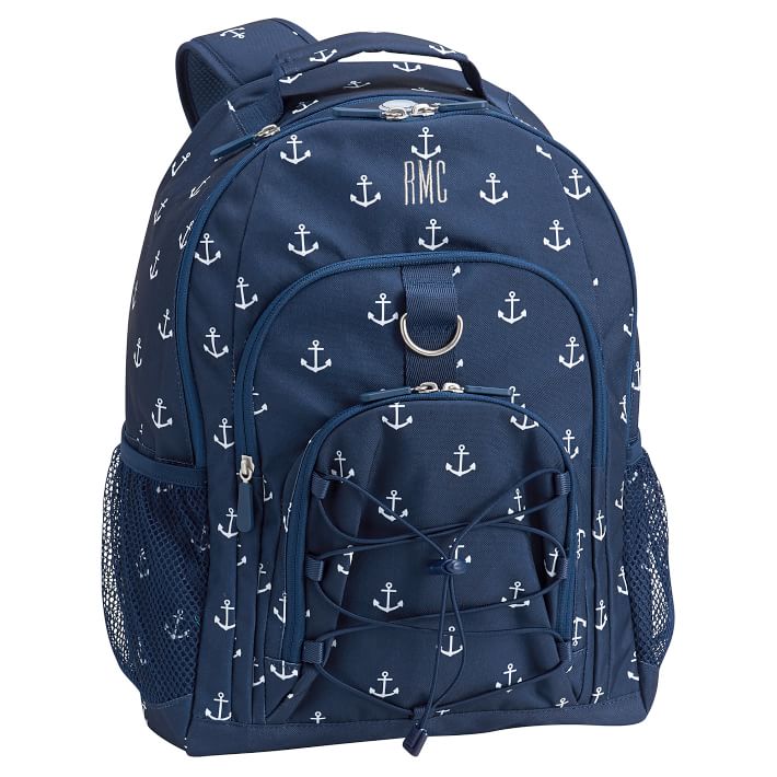 Gear-Up Navy Anchor Backpack