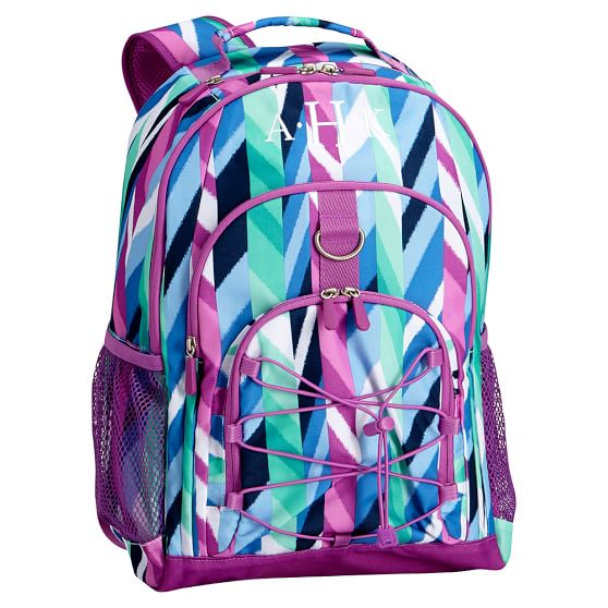 Multi Cool Ikat Stripe Teen Backpack | Pottery Barn Teen