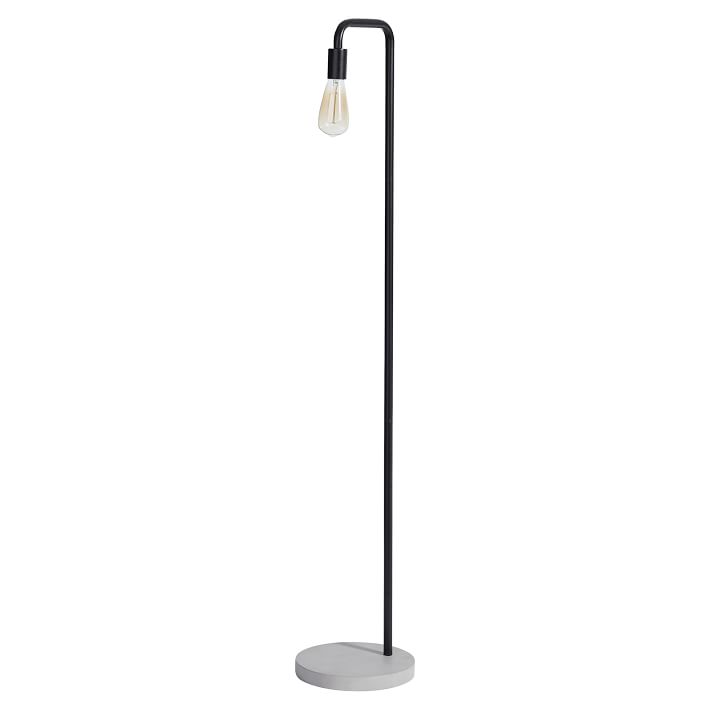 Cement Base Floor Lamp Sale Pottery Barn Teen