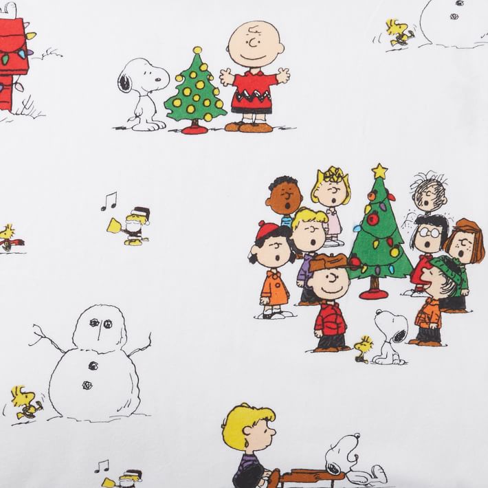 Peanuts Flannel Sheets, Flannel Sheet