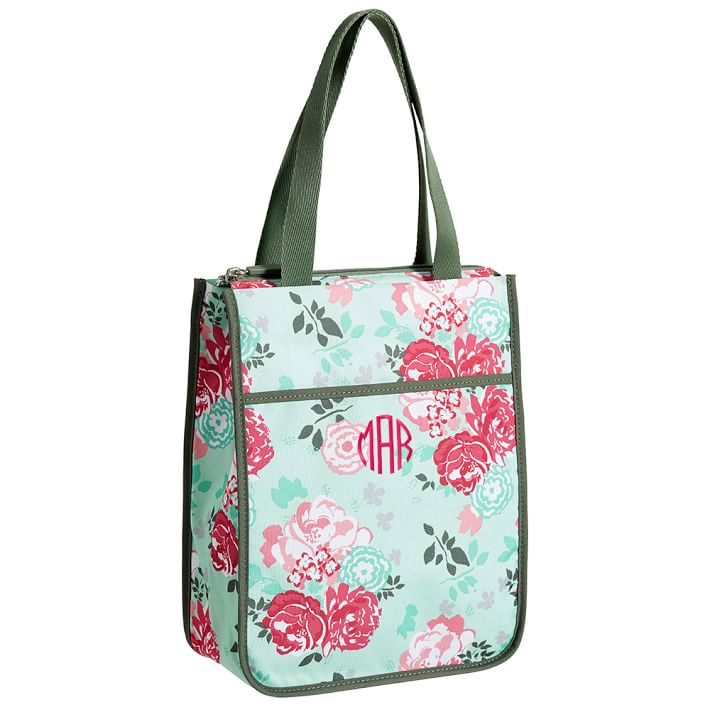 Gear-Up Pool Garden Party Floral Tote Lunch Bag